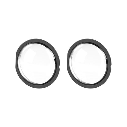 For Insta360 X3 PULUZ Lens Guard Optical Glass Protective Cover (Black) - Len Accessories by PULUZ | Online Shopping UK | buy2fix