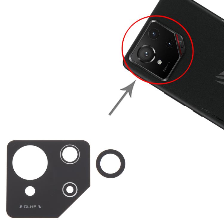 For Asus ROG Phone 9 5G Back Camera Lens - Camera by buy2fix | Online Shopping UK | buy2fix