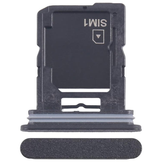 For Sony Xperia Ace III SIM + Micro SD Card Tray (Black) - Card Tray by buy2fix | Online Shopping UK | buy2fix