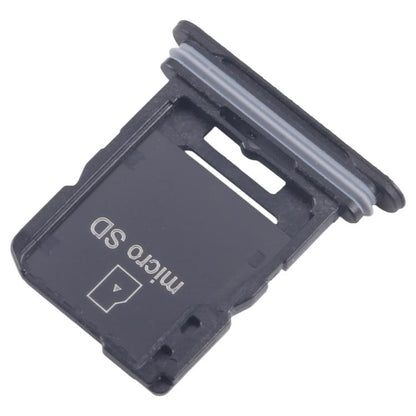 For Sony Xperia Ace III SIM + Micro SD Card Tray (Black) - Card Tray by buy2fix | Online Shopping UK | buy2fix