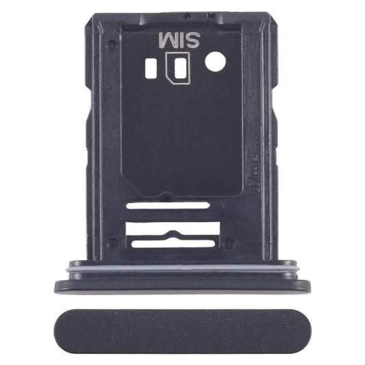 For Sony Xperia 10 VI SIM + Micro SD Card Tray (Black) - Card Tray by buy2fix | Online Shopping UK | buy2fix