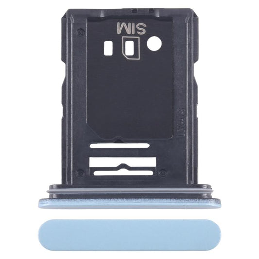 For Sony Xperia 10 VI SIM + Micro SD Card Tray (Blue) - Card Tray by buy2fix | Online Shopping UK | buy2fix