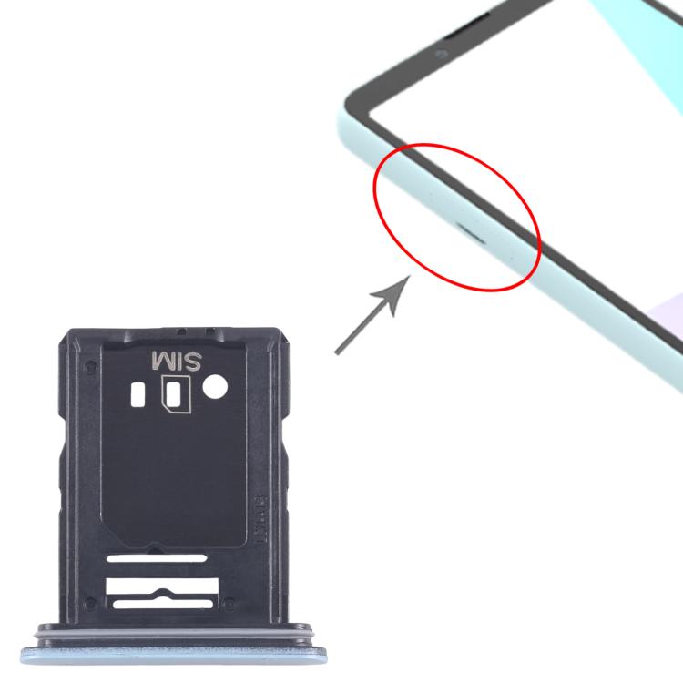 For Sony Xperia 10 VI SIM + Micro SD Card Tray (Blue) - Card Tray by buy2fix | Online Shopping UK | buy2fix