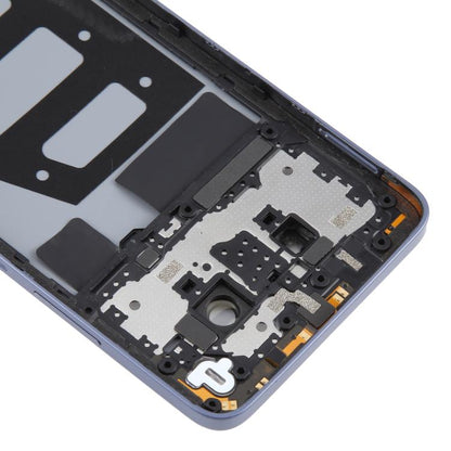 For ZTE Blade V70 Max Plastic Battery Back Cover with Middle Frame / Camera Lens Cover(Purple) - For ZTE by buy2fix | Online Shopping UK | buy2fix