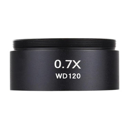 Stereo Microscopes Auxiliary Objective Lens Barlow Lens Magnifier 0.7X WD120 - Digital Microscope by buy2fix | Online Shopping UK | buy2fix
