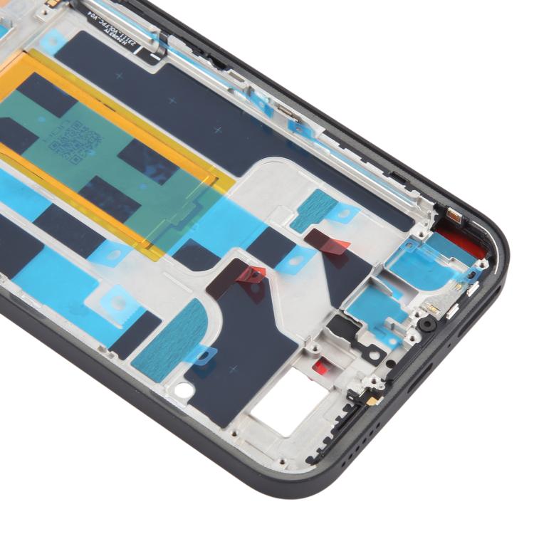 For Nothing Phone 2a A142 Middle Frame Bezel Plate (Black) - For Nothing by buy2fix | Online Shopping UK | buy2fix