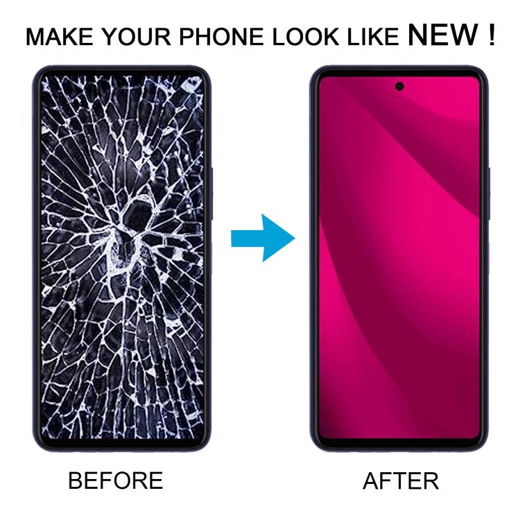 For T-mobile Revvl 7 Pro Original LCD Screen Digitizer Full Assembly with Frame (Black) - For T-Mobile by buy2fix | Online Shopping UK | buy2fix