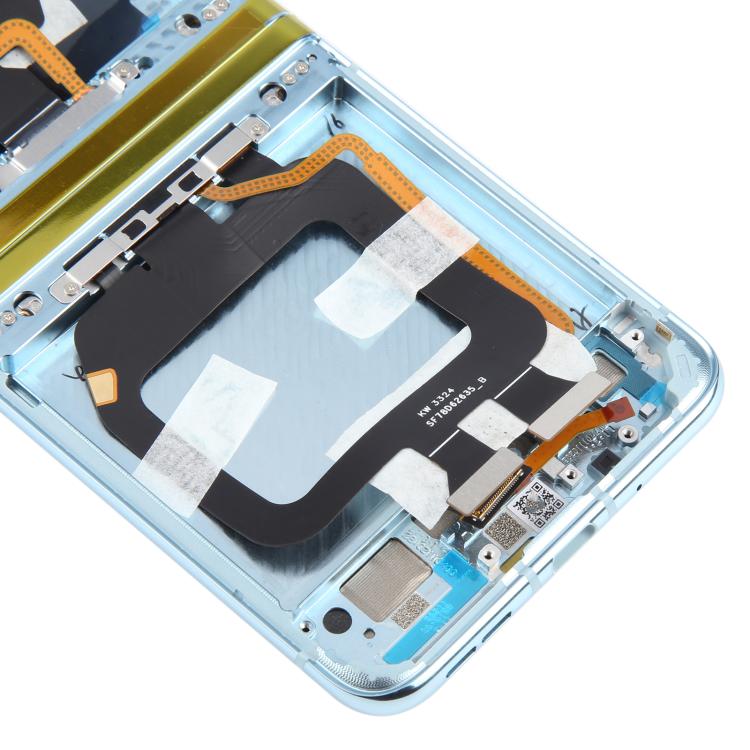 For Motorola Razr 40 Ultra XT2321-3 XT2321-1 XT2321-2 Original LCD Screen Digitizer Full Assembly with Frame (Blue) - LCD Screen by buy2fix | Online Shopping UK | buy2fix
