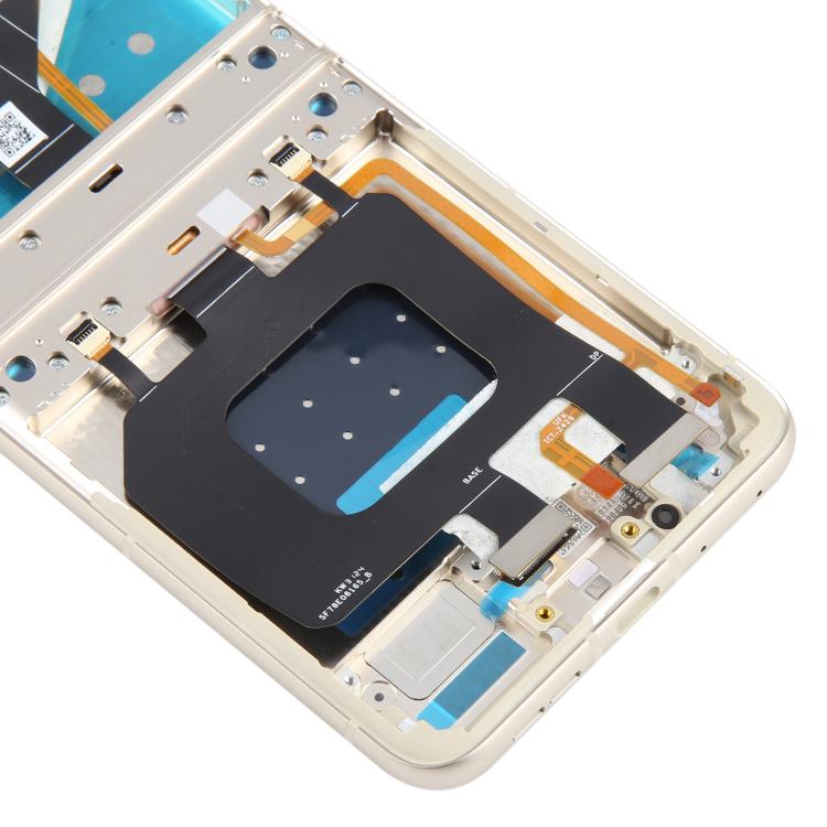 For Motorola Razr 50 Original LCD Screen Digitizer Full Assembly with Frame (Orange) - LCD Screen by buy2fix | Online Shopping UK | buy2fix