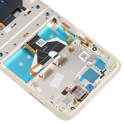 For Motorola Razr 50 Original LCD Screen Digitizer Full Assembly with Frame (Orange) - LCD Screen by buy2fix | Online Shopping UK | buy2fix
