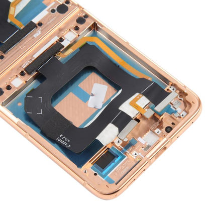 For Motorola Razr+ 2024 Original LCD Screen Digitizer Full Assembly with Frame (Gold) - LCD Screen by buy2fix | Online Shopping UK | buy2fix