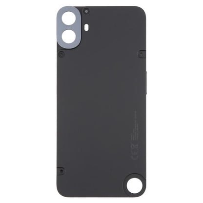 For Nothing CMF Phone 1 Original Back Cover with Camera Lens Cover(Black) - For Nothing by buy2fix | Online Shopping UK | buy2fix