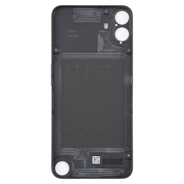 For Nothing CMF Phone 1 Original Back Cover with Camera Lens Cover(Black) - For Nothing by buy2fix | Online Shopping UK | buy2fix