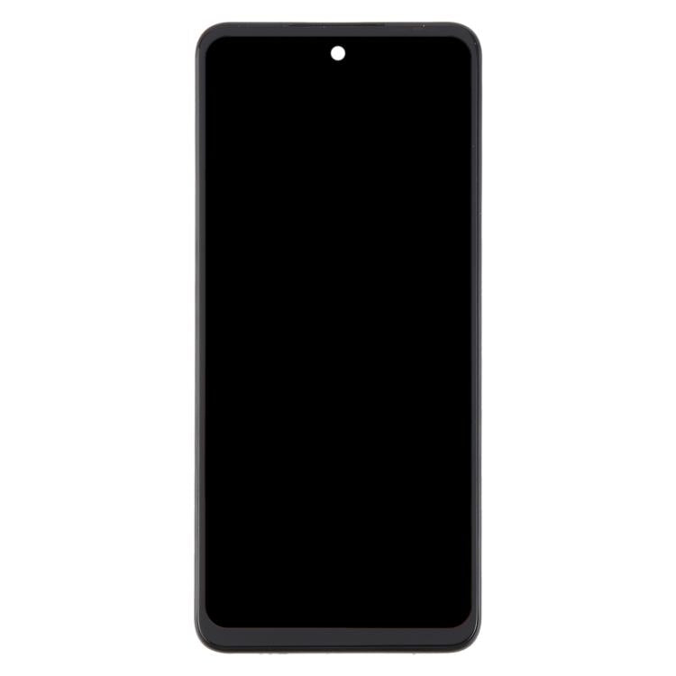 For ZTE Blade A75 4G / V60 Smart LCD Screen Digitizer Full Assembly with Frame (Black) - For ZTE by buy2fix | Online Shopping UK | buy2fix