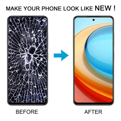 For ZTE Blade A75 4G / V60 Smart LCD Screen Digitizer Full Assembly with Frame (Black) - For ZTE by buy2fix | Online Shopping UK | buy2fix