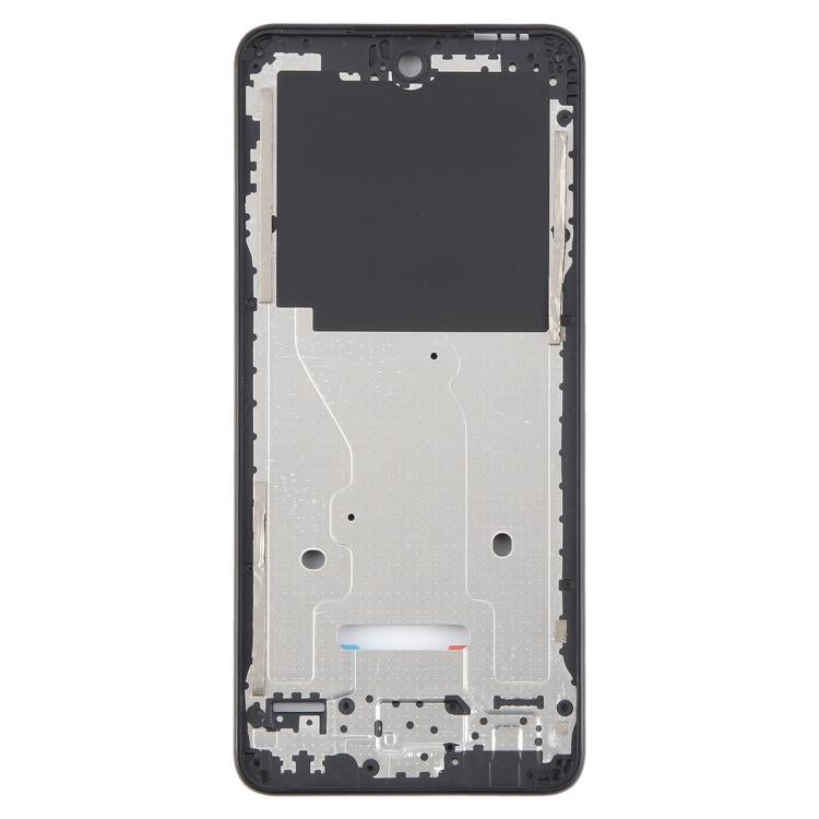 For ZTE Blade A75 5G / V60 Smart Front Housing LCD Frame Bezel Plate (Black) - For ZTE by buy2fix | Online Shopping UK | buy2fix
