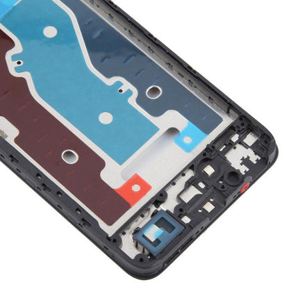 For ZTE Blade A75 5G / V60 Smart Front Housing LCD Frame Bezel Plate (Black) - For ZTE by buy2fix | Online Shopping UK | buy2fix