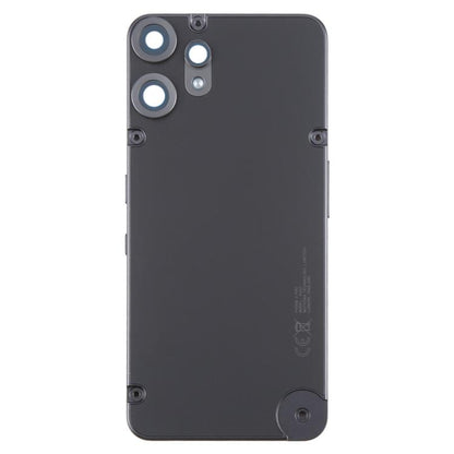 For Nothing CMF Phone 2 Pro Original Back Cover with Camera Lens Cover(Black) - For Nothing by buy2fix | Online Shopping UK | buy2fix