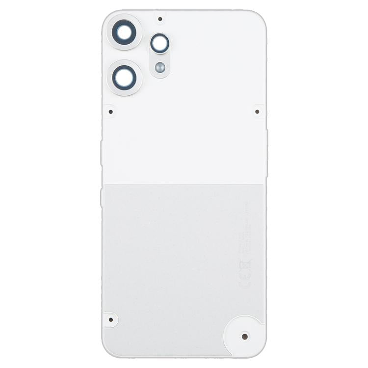 For Nothing CMF Phone 2 Pro Original Back Cover with Camera Lens Cover(White) - For Nothing by buy2fix | Online Shopping UK | buy2fix