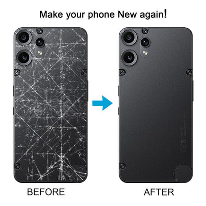 For Nothing CMF Phone 2 Pro Original Back Cover with Camera Lens Cover(Black) - For Nothing by buy2fix | Online Shopping UK | buy2fix