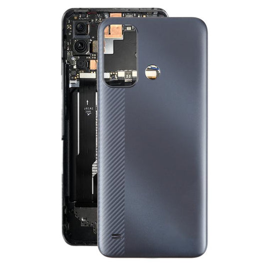 For ZTE Blade A53 Plastic Battery Back Cover(Black) - For ZTE by buy2fix | Online Shopping UK | buy2fix