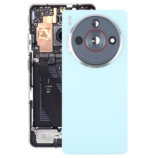 For ZTE nubia Z60S Pro Original Disassembled Glass Battery Back Cover with Camera Lens Cover(Light Green) - For ZTE by buy2fix | Online Shopping UK | buy2fix