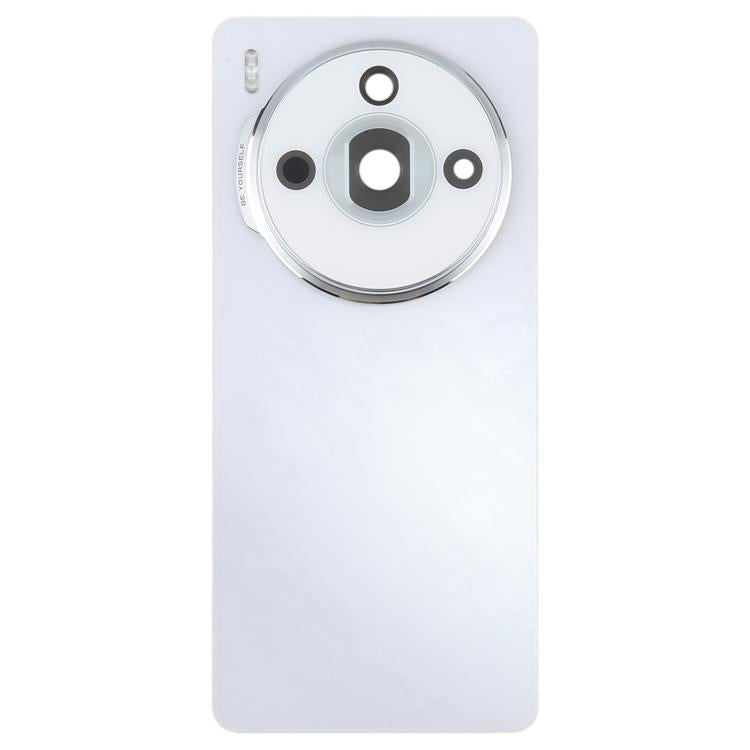 For ZTE nubia Z60S Pro Original Disassembled Glass Battery Back Cover with Camera Lens Cover(White) - For ZTE by buy2fix | Online Shopping UK | buy2fix
