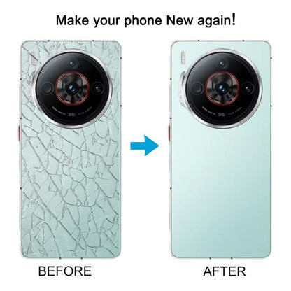 For ZTE nubia Z60S Pro Original Disassembled Glass Battery Back Cover with Camera Lens Cover(Light Green) - For ZTE by buy2fix | Online Shopping UK | buy2fix