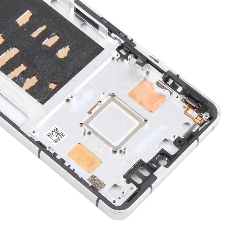 For ZTE nubia Z60S Pro Original Disassembled Middle Frame Bezel Plate (Silver) - For ZTE by buy2fix | Online Shopping UK | buy2fix
