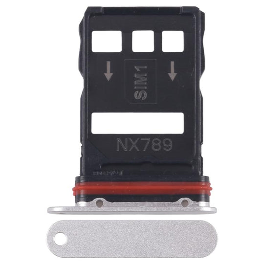 For ZTE nubia RedMagic 10 Pro SIM + SIM Card Tray (Silver)