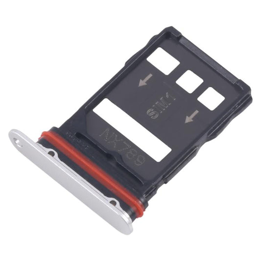 For ZTE nubia RedMagic 10 Pro SIM + SIM Card Tray (Silver) - For ZTE by buy2fix | Online Shopping UK | buy2fix