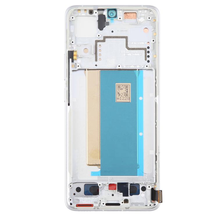 For Xiaomi Poco F6 Pro AMOLED Original LCD Screen Digitizer Full Assembly with Frame (White) - LCD Screen by buy2fix | Online Shopping UK | buy2fix