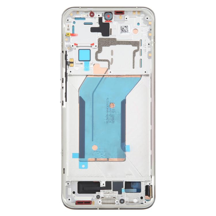 For Xiaomi 14 AMOLED Original LCD Screen Digitizer Full Assembly with Frame (Silver) - LCD Screen by buy2fix | Online Shopping UK | buy2fix