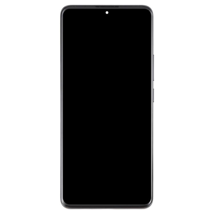 For Xiaomi Poco X7 5G AMOLED Original LCD Screen Digitizer Full Assembly with Frame (Black) - LCD Screen by buy2fix | Online Shopping UK | buy2fix