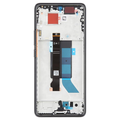 For Xiaomi Poco X7 5G AMOLED Original LCD Screen Digitizer Full Assembly with Frame (Black) - LCD Screen by buy2fix | Online Shopping UK | buy2fix