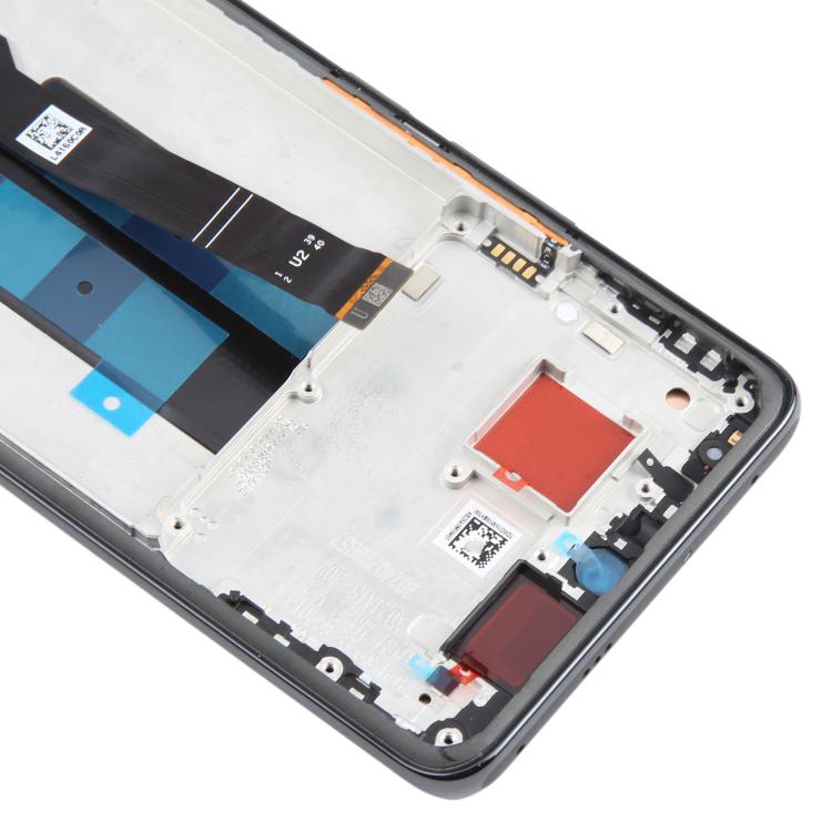 For Xiaomi Poco X7 5G AMOLED Original LCD Screen Digitizer Full Assembly with Frame (Black) - LCD Screen by buy2fix | Online Shopping UK | buy2fix