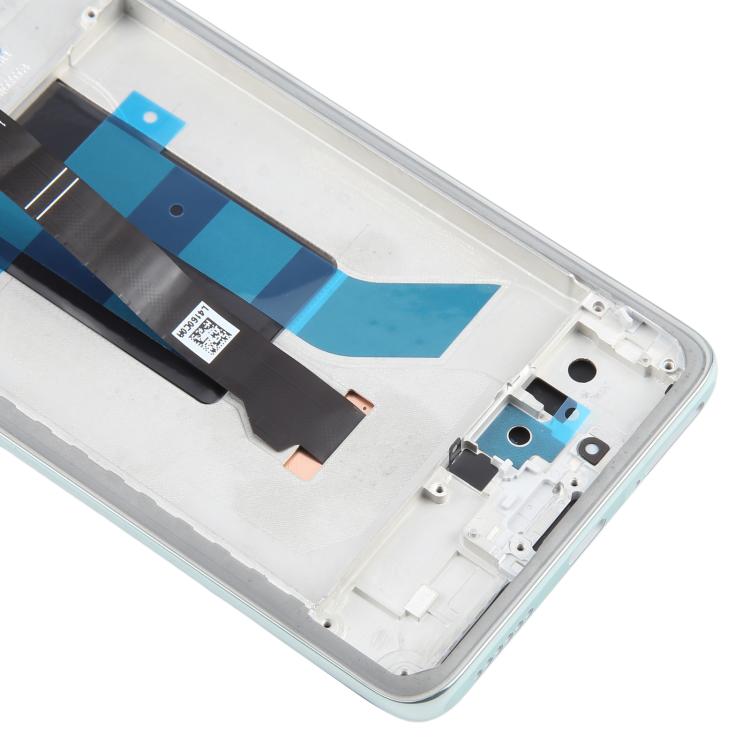 For Xiaomi Poco X7 5G AMOLED Original LCD Screen Digitizer Full Assembly with Frame (Green) - LCD Screen by buy2fix | Online Shopping UK | buy2fix