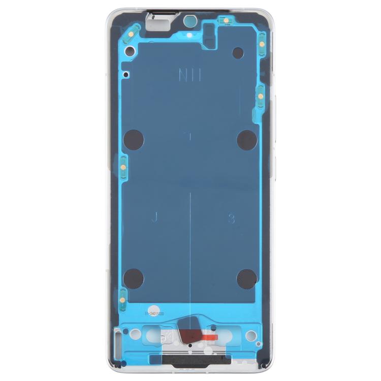 For Xiaomi Poco F6 Pro Original Middle Frame Bezel Plate (White) - Frame Bezel Plate by buy2fix | Online Shopping UK | buy2fix