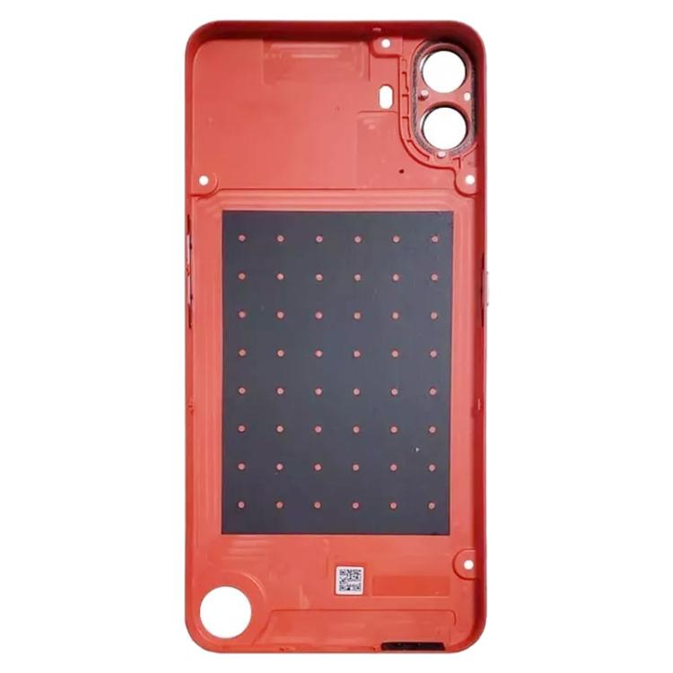 For Nothing CMF Phone 1 Plastic Battery Back Cover(Orange) - For Nothing by buy2fix | Online Shopping UK | buy2fix