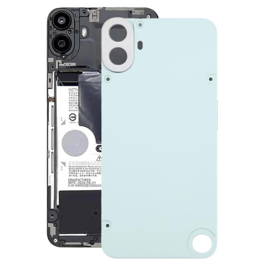 For Nothing CMF Phone 1 Plastic Battery Back Cover(Green) - For Nothing by buy2fix | Online Shopping UK | buy2fix