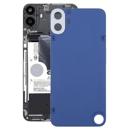 For Nothing CMF Phone 1 Plastic Battery Back Cover(Blue) - For Nothing by buy2fix | Online Shopping UK | buy2fix