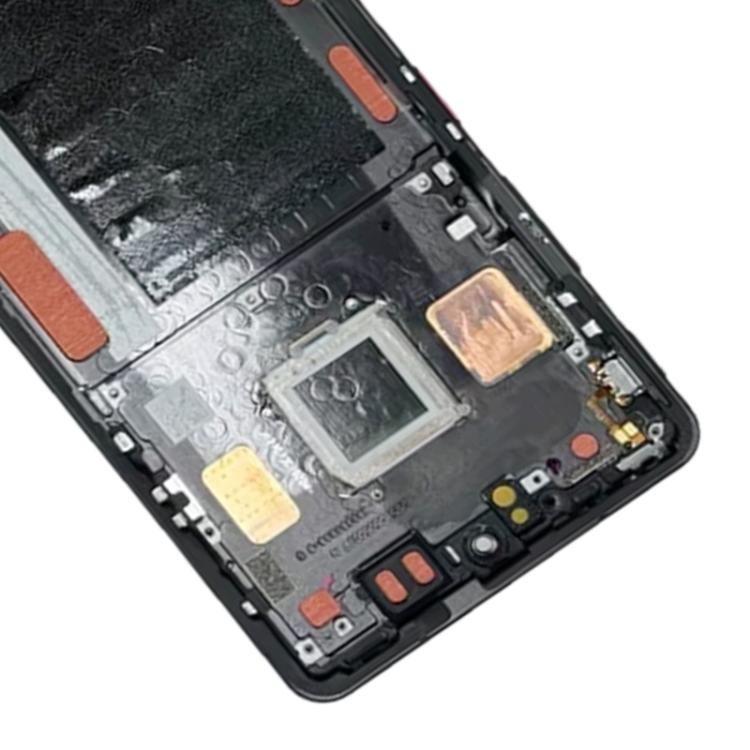 For ZTE nubia Z60S Pro NX725J Original LCD Screen Digitizer Full Assembly with Frame (Black) - For ZTE by buy2fix | Online Shopping UK | buy2fix