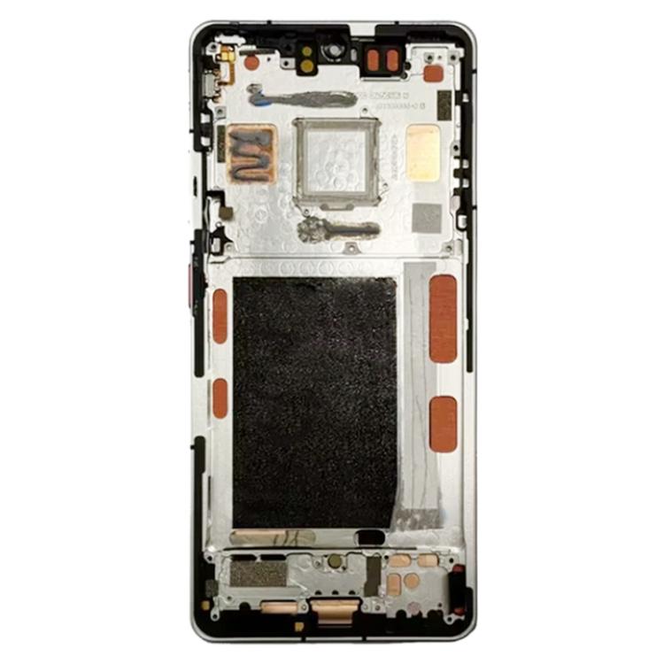 For ZTE nubia Z60S Pro NX725J Original LCD Screen Digitizer Full Assembly with Frame (Silver) - For ZTE by buy2fix | Online Shopping UK | buy2fix