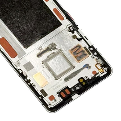 For ZTE nubia Z60S Pro NX725J Original LCD Screen Digitizer Full Assembly with Frame (Silver) - For ZTE by buy2fix | Online Shopping UK | buy2fix