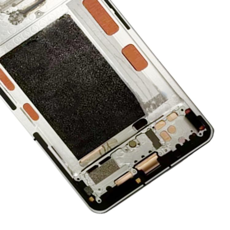 For ZTE nubia Z60S Pro NX725J Original LCD Screen Digitizer Full Assembly with Frame (Silver) - For ZTE by buy2fix | Online Shopping UK | buy2fix