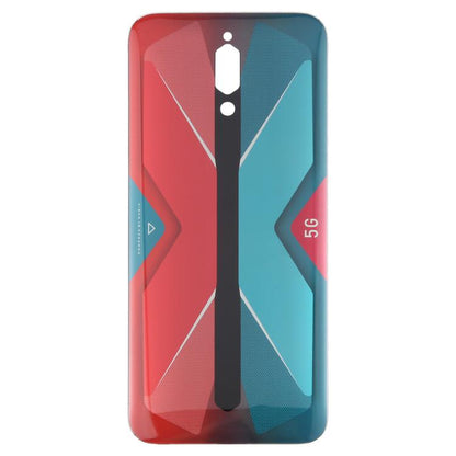 For ZTE nubia RedMagic 5G NX669J Glass Battery Back Cover(Red) - For ZTE by buy2fix | Online Shopping UK | buy2fix