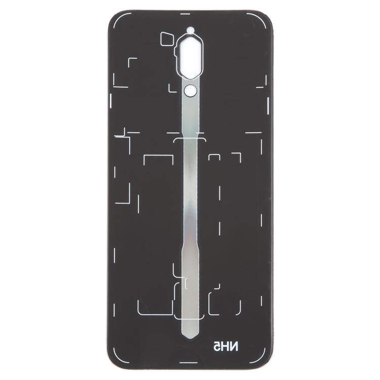 For ZTE nubia RedMagic 5G NX669J Glass Battery Back Cover(Red) - For ZTE by buy2fix | Online Shopping UK | buy2fix