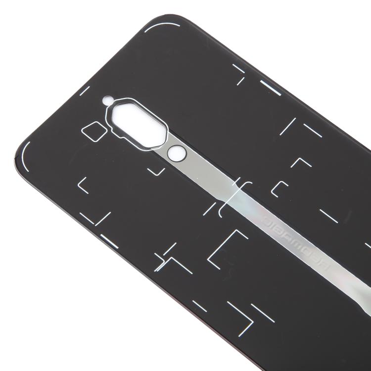 For ZTE nubia RedMagic 5G NX669J Glass Battery Back Cover(Red) - For ZTE by buy2fix | Online Shopping UK | buy2fix