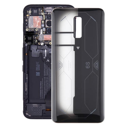 For ZTE nubia RedMagic 6S Pro Glass Battery Back Cover(Transparent) - For ZTE by buy2fix | Online Shopping UK | buy2fix