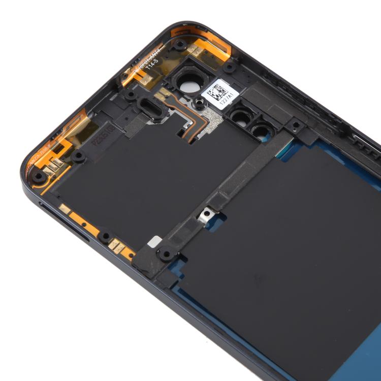 For ZTE nubia Neo 5G 8150N Plastic Battery Back Cover with Middle Frame / Camera Lens Cover(Black) - For ZTE by buy2fix | Online Shopping UK | buy2fix